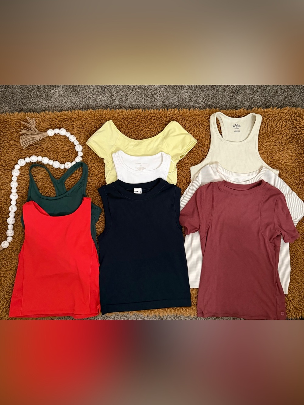 Lot: Athletic Tees and Tanks